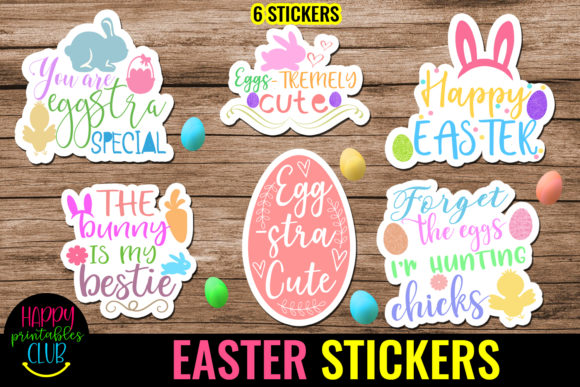 Download Easter Stickers Pack 3- Printable Easter - Printable Collection