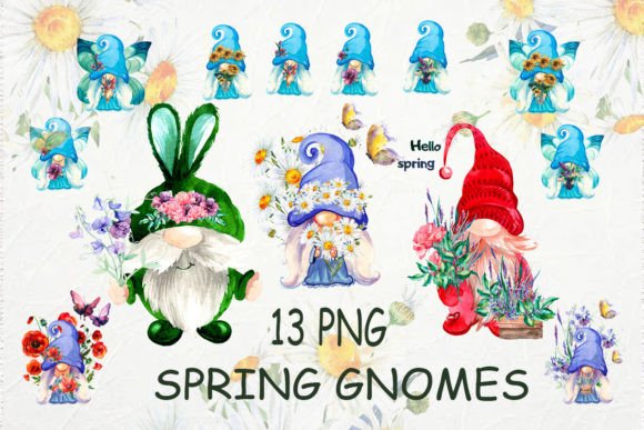 Download Spring Gnome PNG Easter Clipart - Spring gnome png Collection