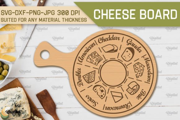 Download Cheese Board SVG. Cutting Board LaserCut - Lasercut Collection